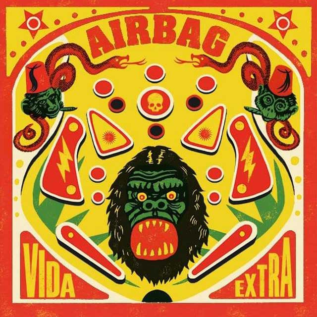 Airbag: Vida extra - portada