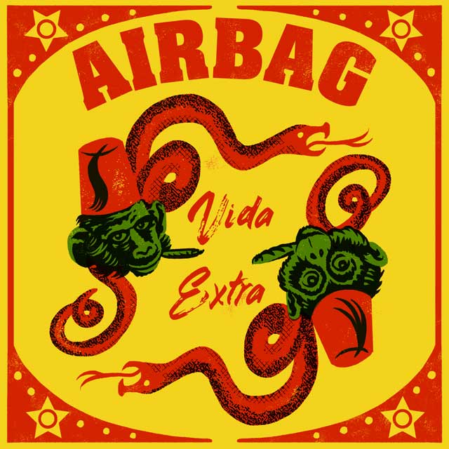 Airbag: Vida extra - portada