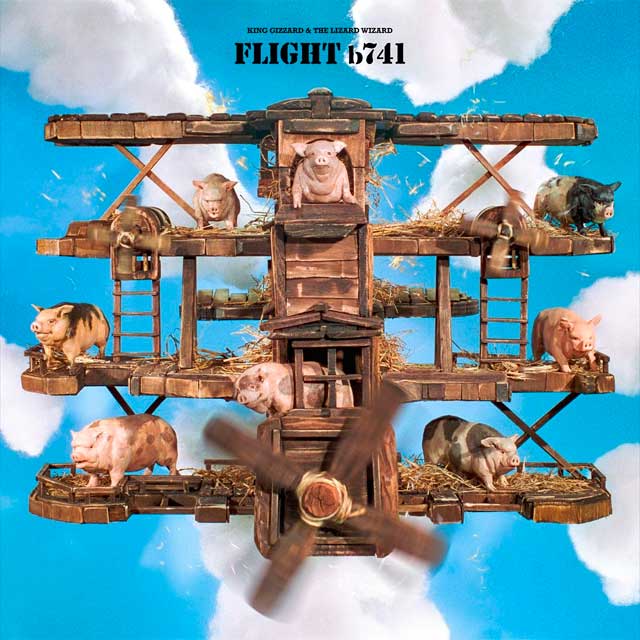 King Gizzard & The Lizard Wizard: Flight b741 - portada