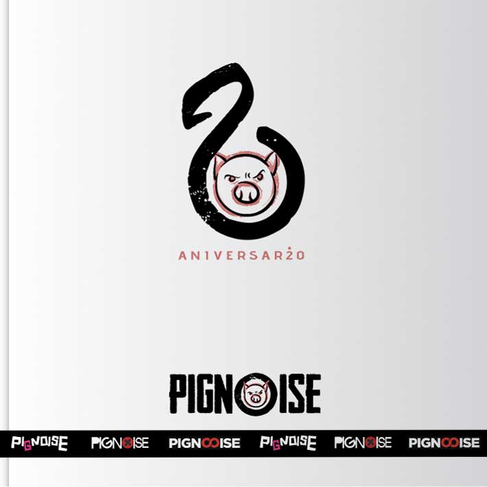 Pignoise: 20 aniversario - portada