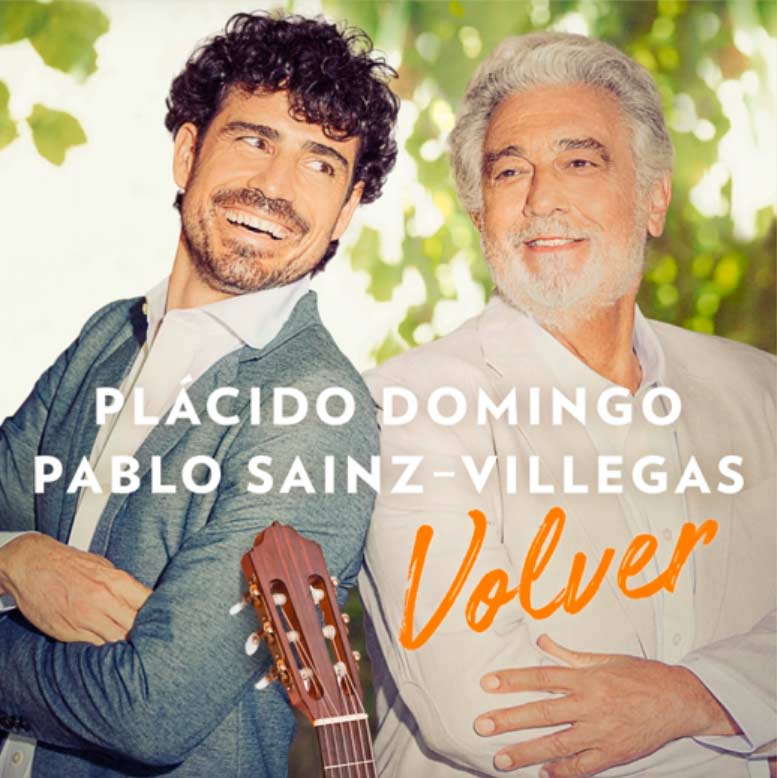 Plácido Domingo: Volver - portada