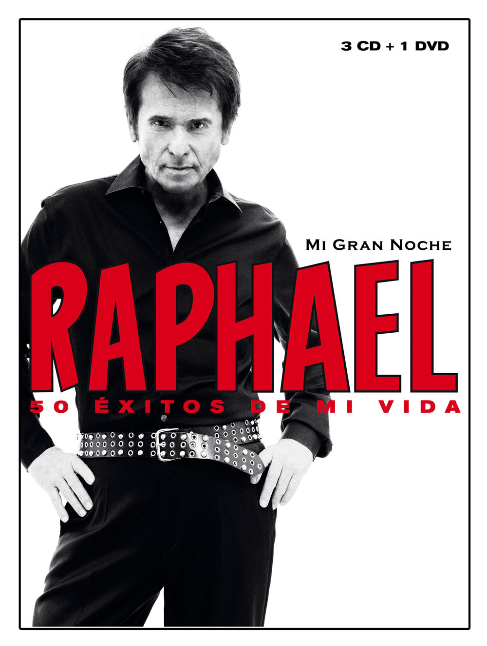 Raphael Mi Gran Noche 50 éxitos De Mi Vida La Portada Del Disco