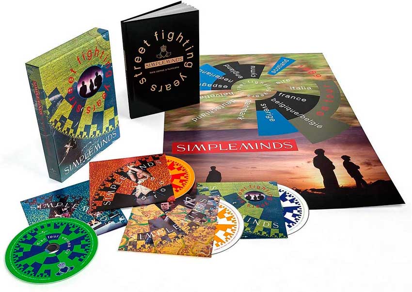 Contenidos de Street fighting years (Super deluxe) de Simple Minds