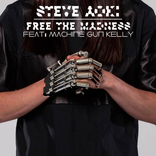 Steve Aoki con Machine Gun Kelly: Free the madness - portada