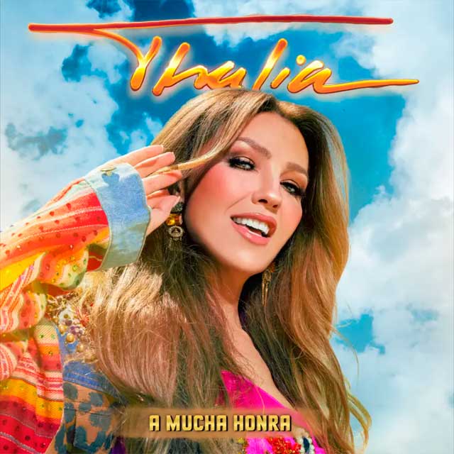 Thalía: A mucha honra - portada