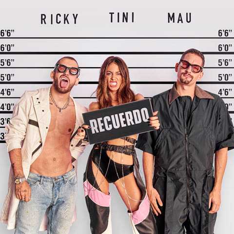 Tini con Mau y Ricky: Recuerdo - portada