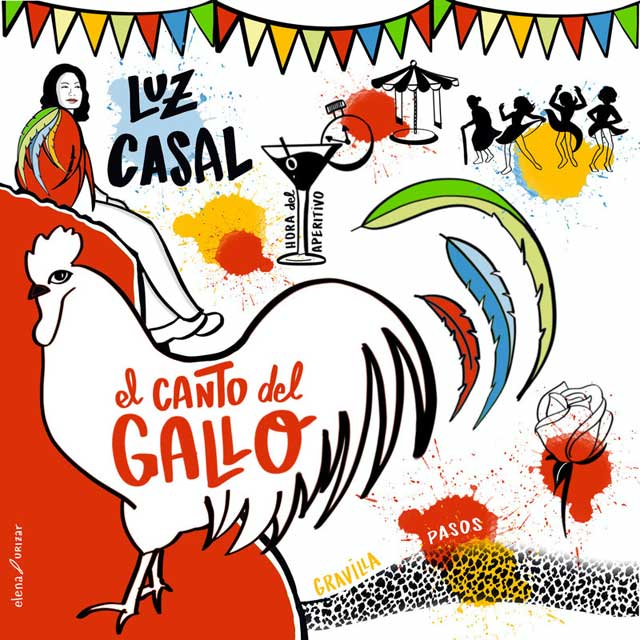 Luz Casal: El canto del gallo - portada