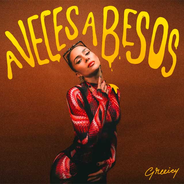 Greeicy: A veces a besos - portada