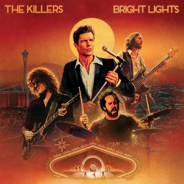 The Killers: Bright lights - portada