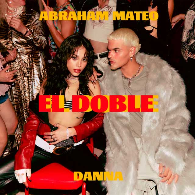 Abraham Mateo con Danna Paola: El doble - portada