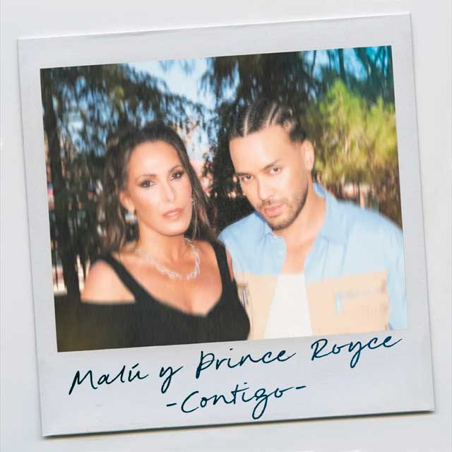 Malú con Prince Royce: Contigo - portada