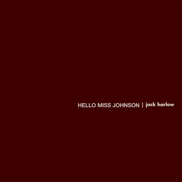 Jack Harlow: Hello Miss Johnson - portada