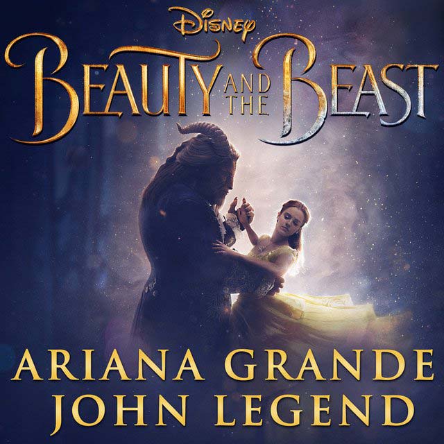 John Legend con Ariana Grande: Beauty and the beast - portada