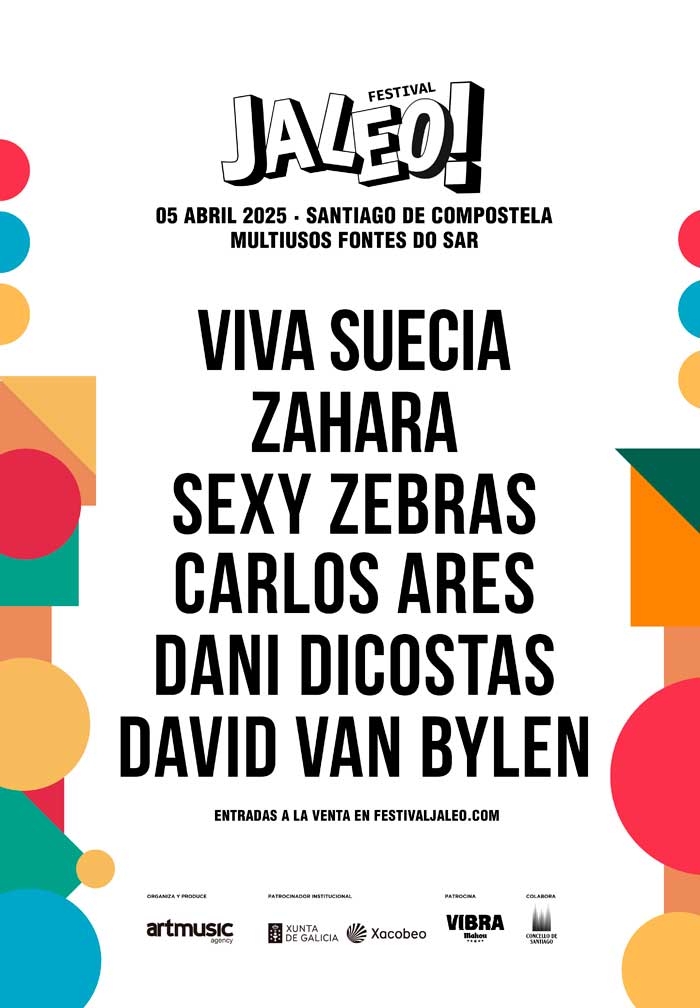 Festival Jaleo! Cartel edición 2025