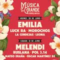 Música en Grande Cartel por días edición 2025 / 2