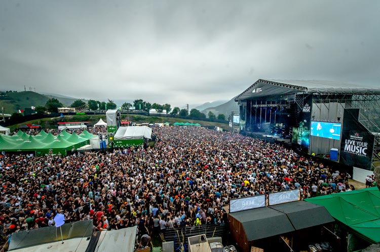 Bilbao BBK Live Ambiente jueves. Edición 2016