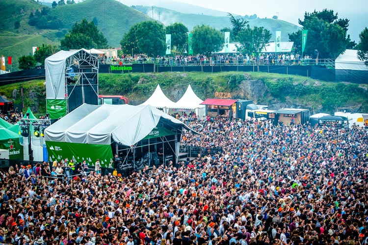 Bilbao BBK Live Ambiente jueves. Edición 2016