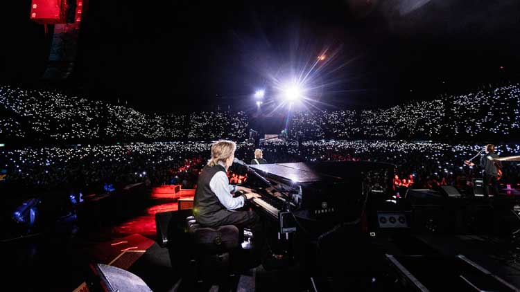 Paul McCartney en concierto