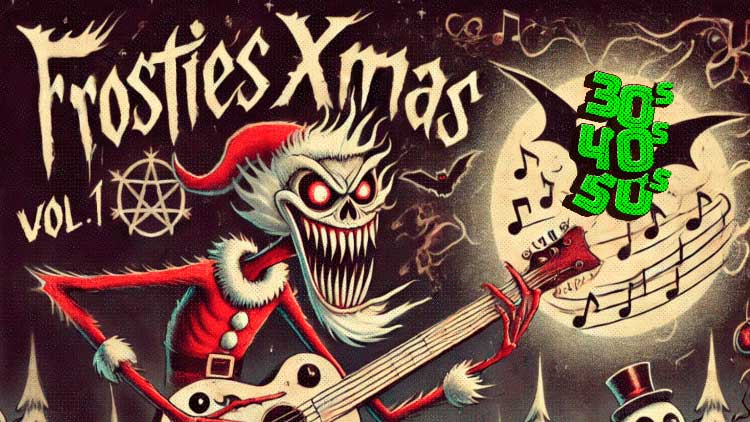 Detalle de la portada de 'Frosties XMas, Vol. 1' de 30s40s50s