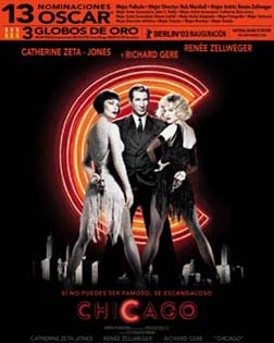 Chicago, el cartel de la película musical