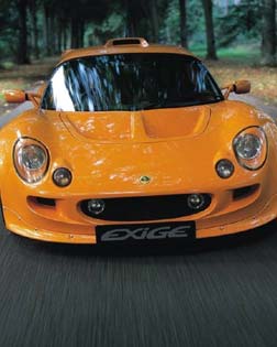 Lotus Exige, frontal